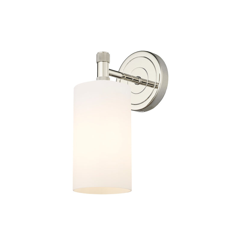 Innovations 434-1W-PN-G434-7WH LED Wall Sconce, Polished Nickel