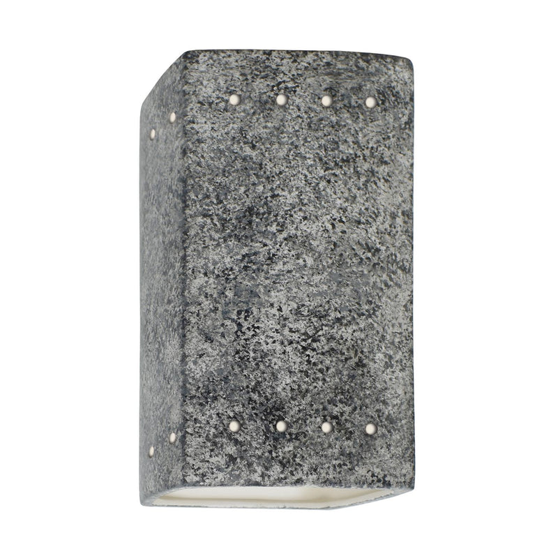 Justice Designs CER-0920W-GRAN Lantern, Granite