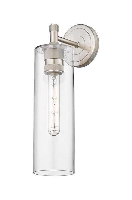 Innovations 434-1W-SN-G434-12CL LED Wall Sconce, Satin Nickel