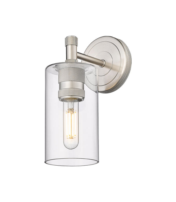Innovations 434-1W-SN-G434-7CL LED Wall Sconce, Satin Nickel