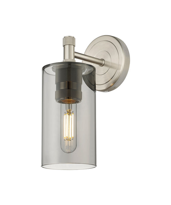 Innovations 434-1W-SN-G434-7SM LED Wall Sconce, Satin Nickel