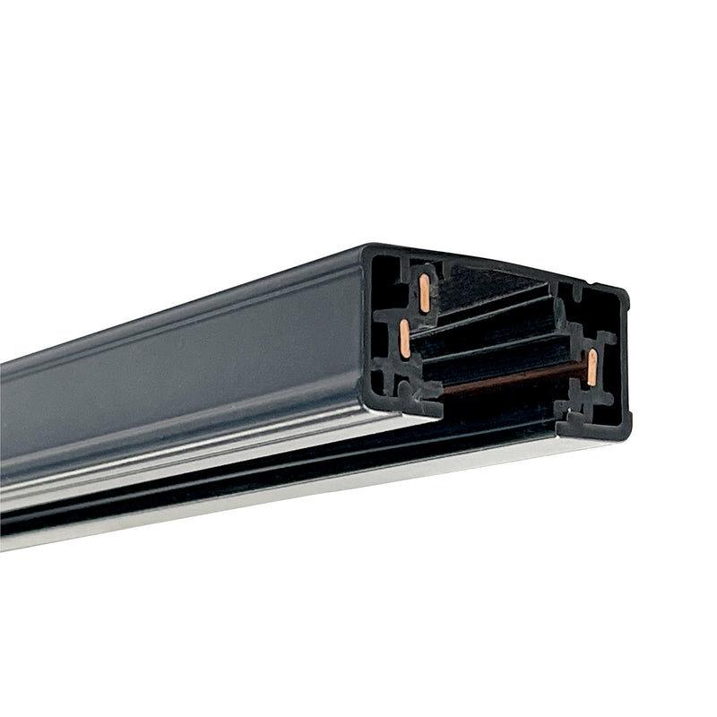 Nora Lighting NT-303B 6' Track, 1 Circuit, Black