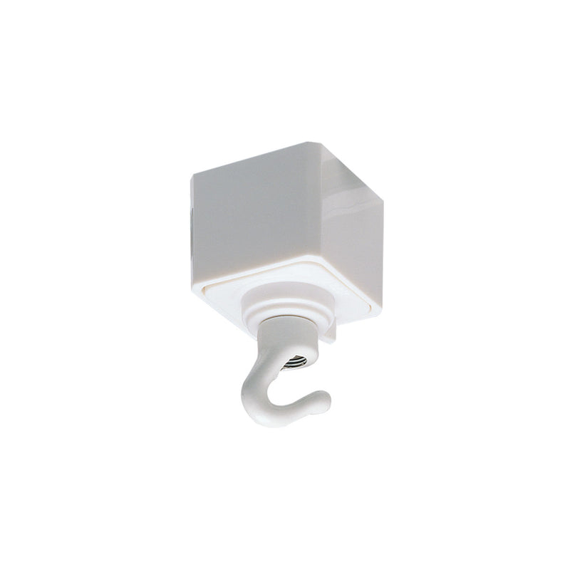 Nora Lighting NT-308W/J Utility Hook For Track, J-Style, White