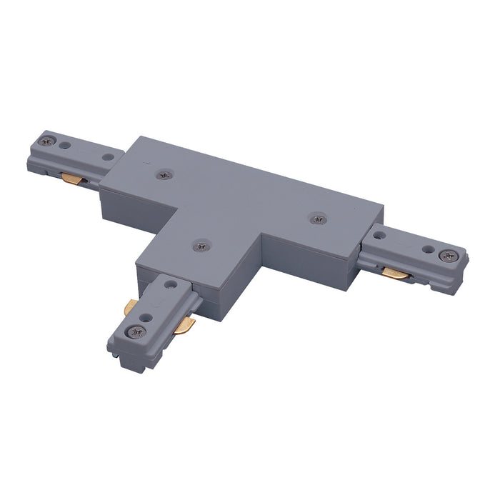 Nora Lighting NT-314S/L T Connector, Left, 1 Circuit Track,, Silver