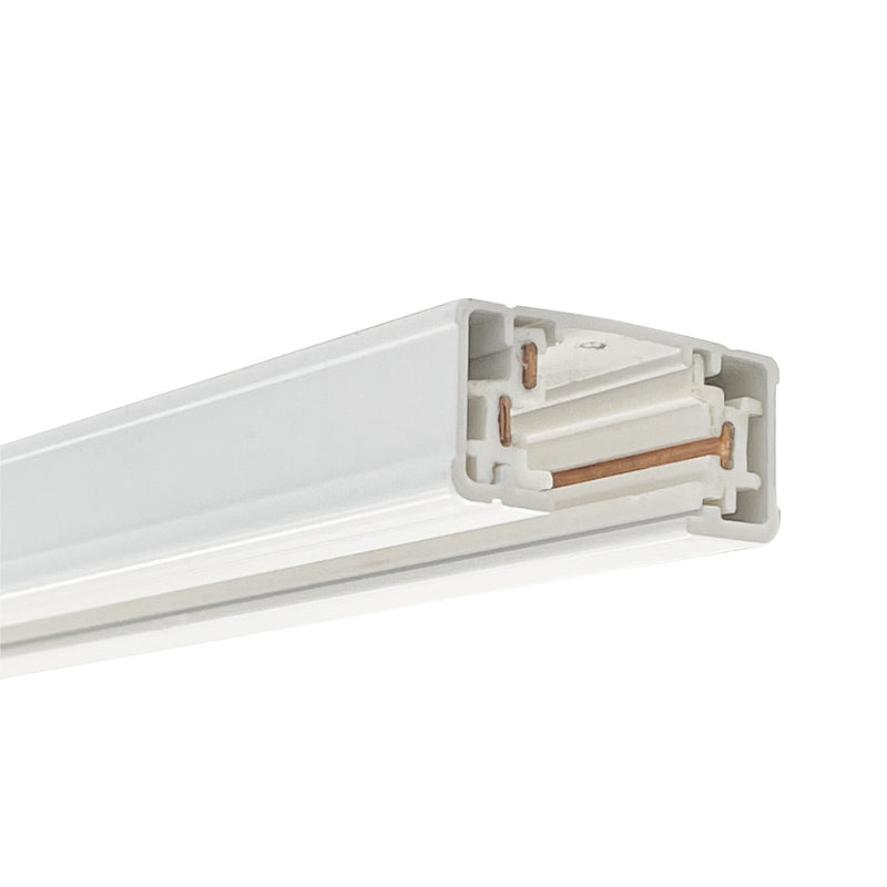 Nora Lighting NT-331W 12' Track, 1 Circuit, White