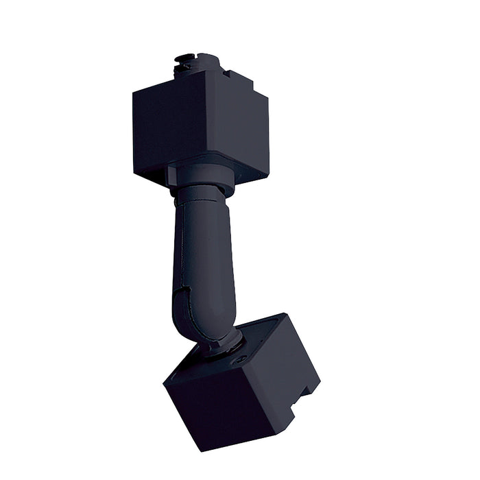 Nora Lighting NT-335B Slope Adapter For 3 Wire Track Head, 1 Or 2 Circuit Track, J-Style Track, Black