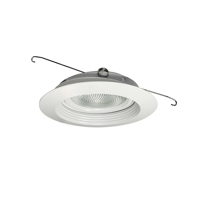 Nora Lighting NT-5061W 5" Stepped Baffle W/ Adjustable Gimbal, White