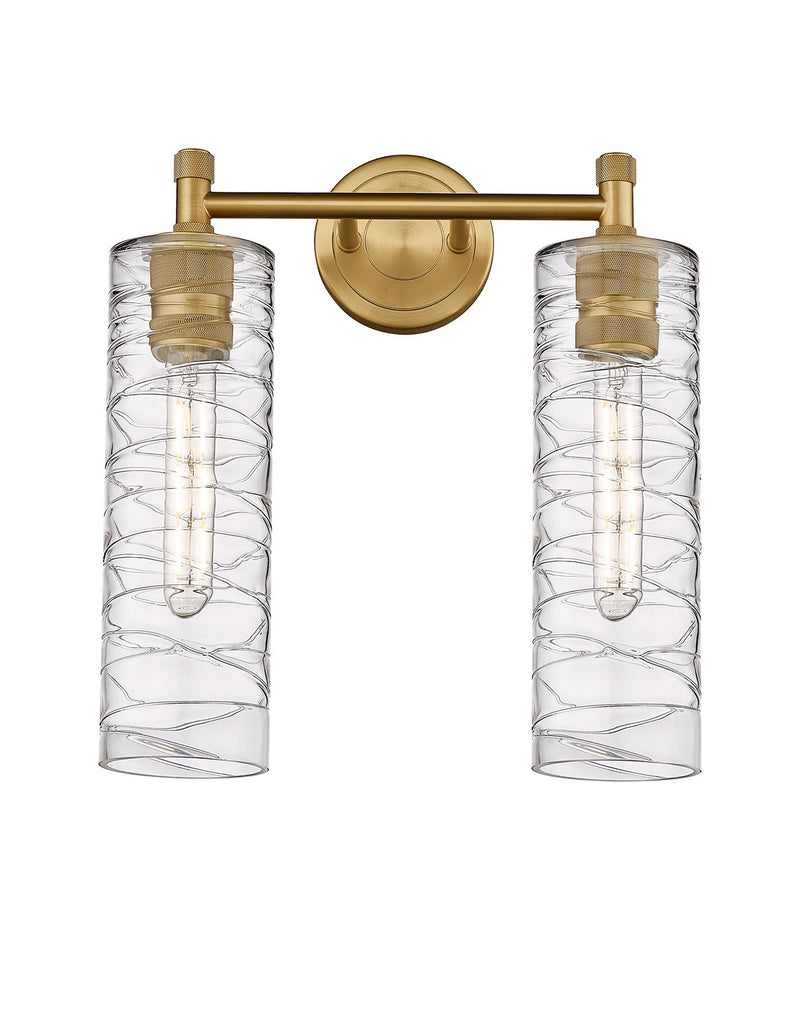 Innovations 434-2W-BB-G434-12DE LED Bath Vanity, Brushed Brass