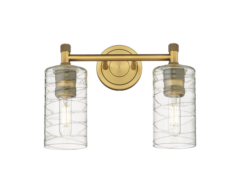 Innovations 434-2W-BB-G434-7DE LED Bath Vanity, Brushed Brass