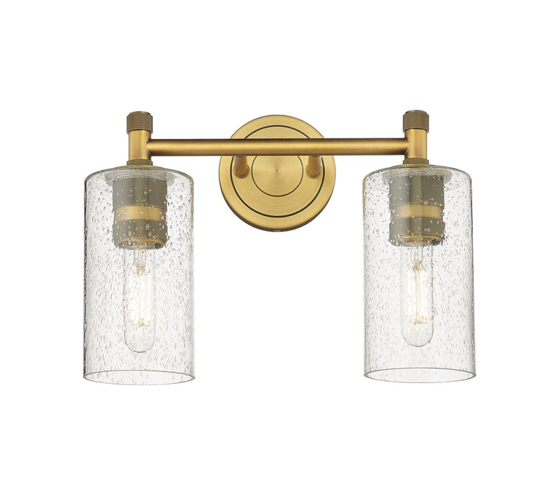 Innovations 434-2W-BB-G434-7SDY LED Bath Vanity, Brushed Brass