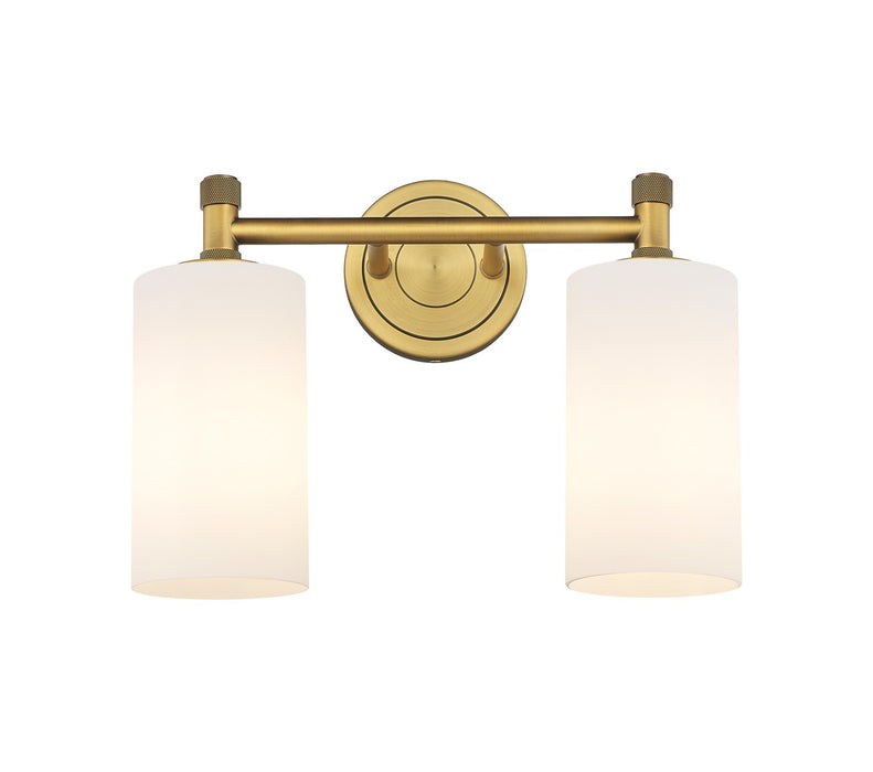 Innovations 434-2W-BB-G434-7WH LED Bath Vanity, Brushed Brass