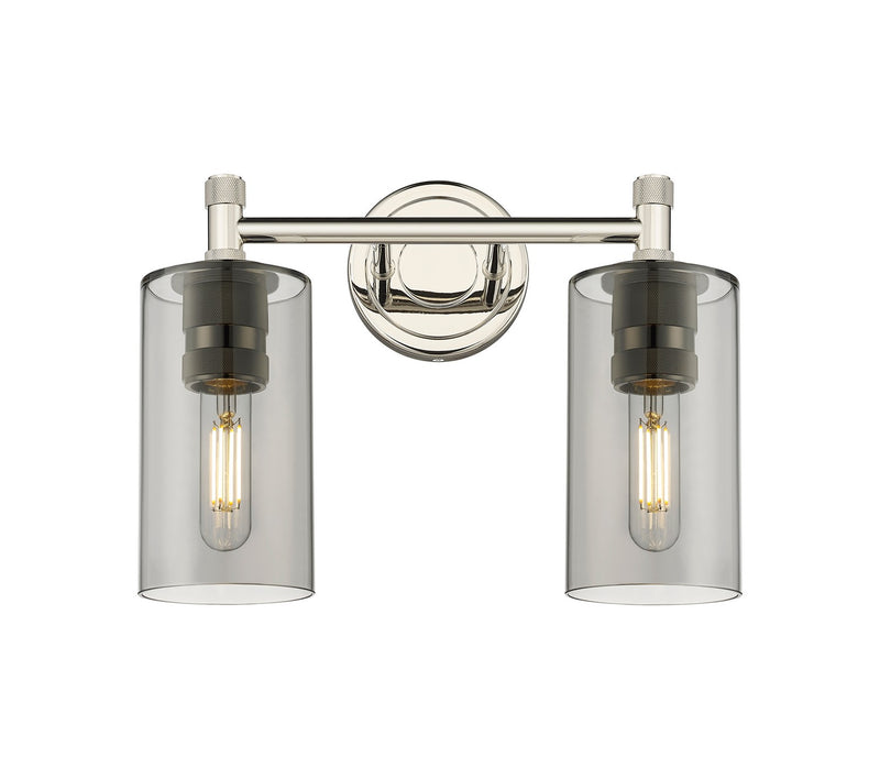 Innovations 434-2W-PN-G434-7SM LED Bath Vanity, Polished Nickel