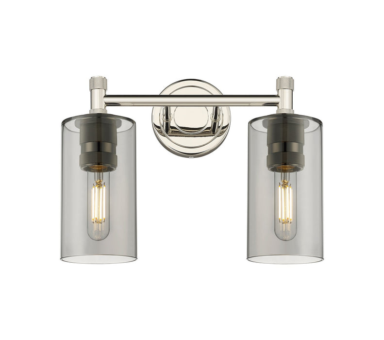 Innovations 434-2W-PN-G434-7SM LED Bath Vanity, Polished Nickel