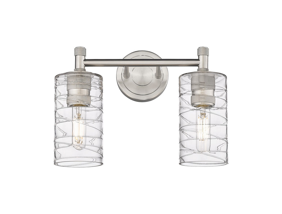 Innovations 434-2W-SN-G434-7DE LED Bath Vanity, Satin Nickel