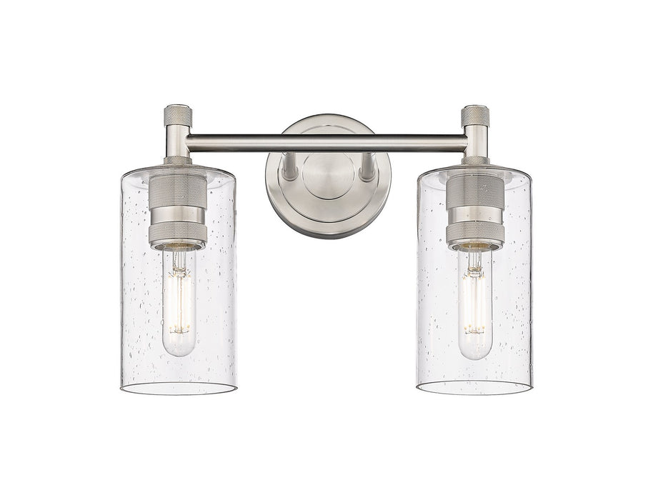 Innovations 434-2W-SN-G434-7SDY LED Bath Vanity, Satin Nickel