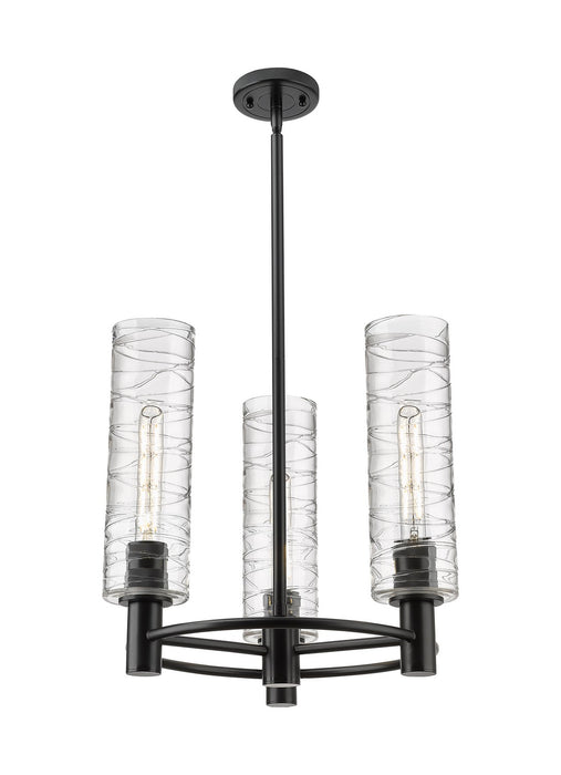 Innovations 434-3CR-BK-G434-12DE LED Pendant, Matte Black