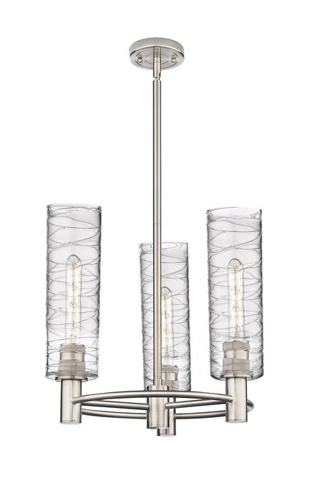 Innovations 434-3CR-SN-G434-12DE LED Pendant, Satin Nickel