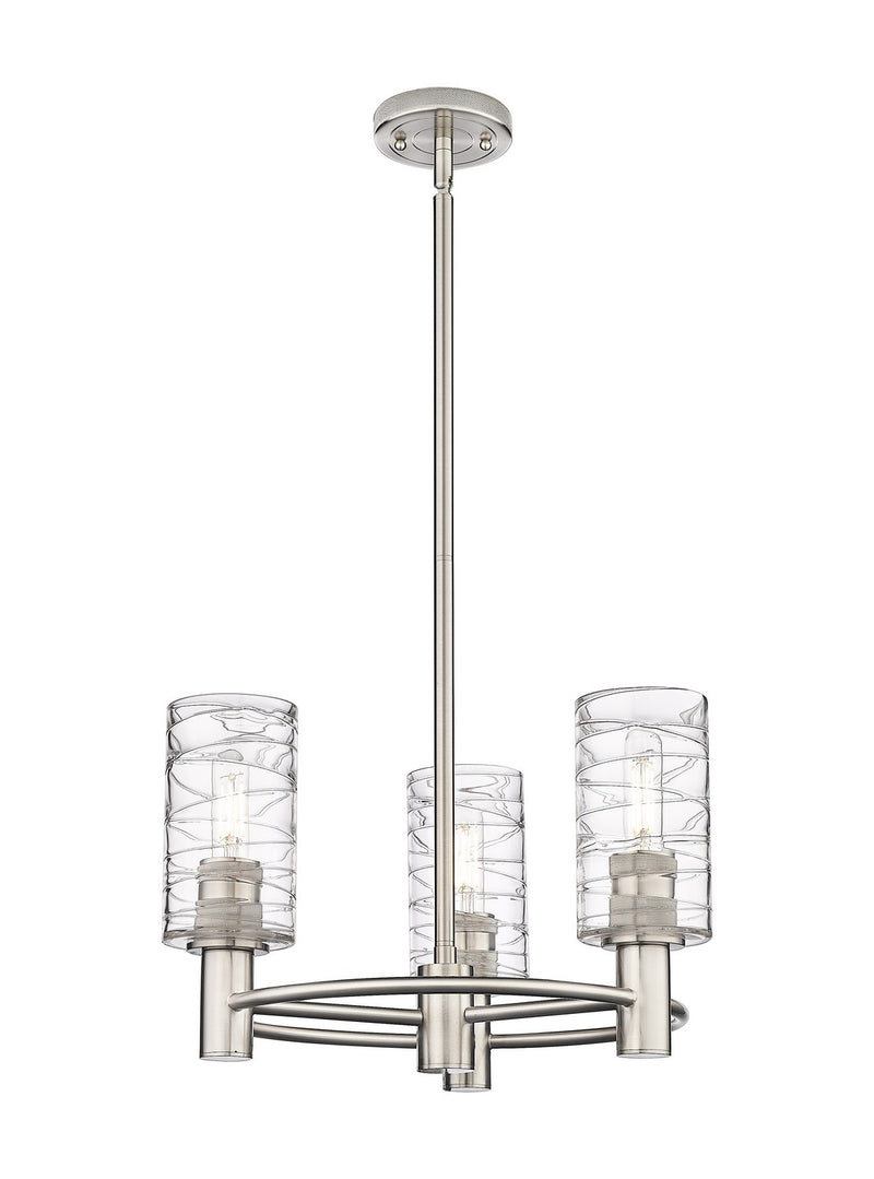 Innovations 434-3CR-SN-G434-7DE LED Pendant, Satin Nickel