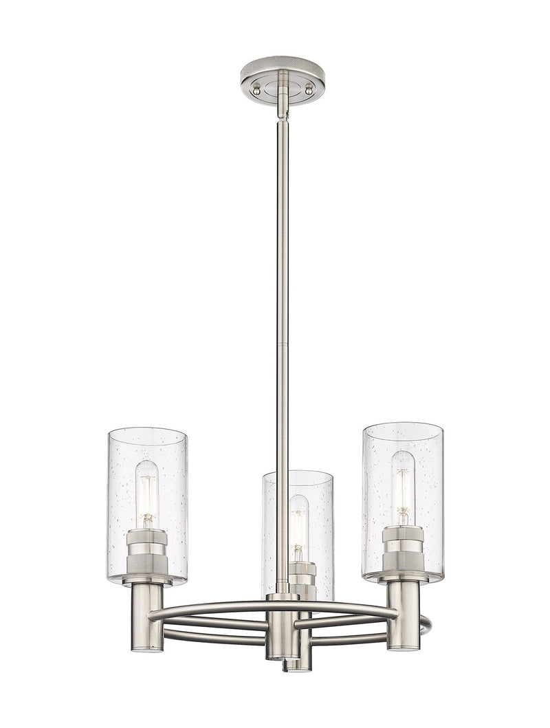 Innovations 434-3CR-SN-G434-7SDY LED Pendant, Satin Nickel