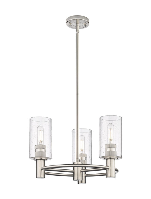 Innovations 434-3CR-SN-G434-7SDY LED Pendant, Satin Nickel