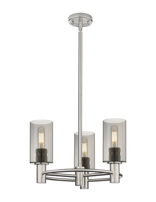 Innovations 434-3CR-SN-G434-7SM LED Pendant, Satin Nickel