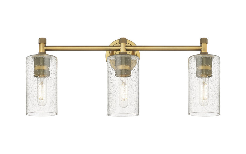 Innovations 434-3W-BB-G434-7SDY LED Bath Vanity, Brushed Brass