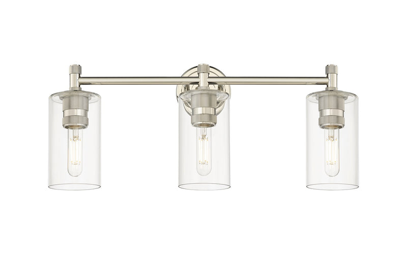 Innovations 434-3W-PN-G434-7CL LED Bath Vanity, Polished Nickel