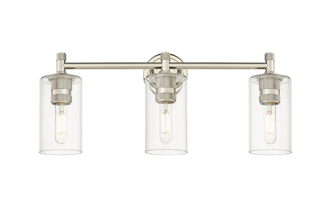 Innovations 434-3W-PN-G434-7CL LED Bath Vanity, Polished Nickel