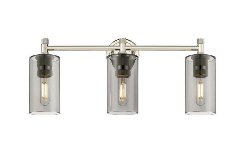 Innovations 434-3W-PN-G434-7SM LED Bath Vanity, Polished Nickel