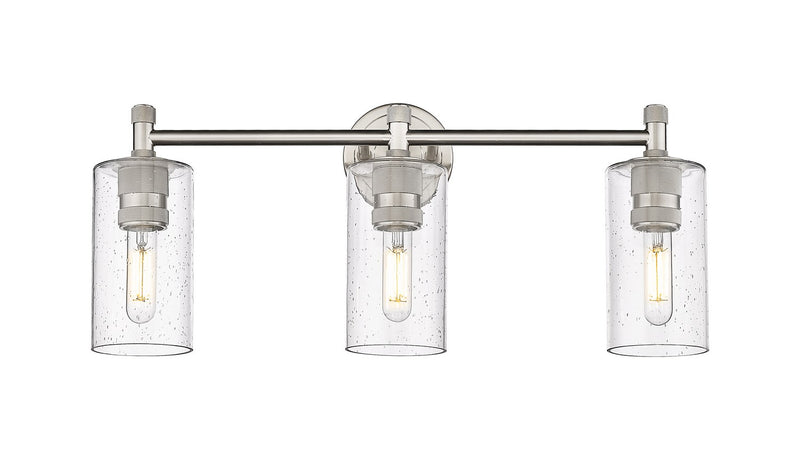 Innovations 434-3W-SN-G434-7SDY LED Bath Vanity, Satin Nickel