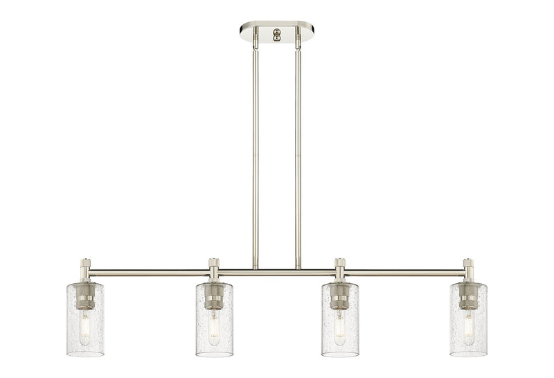 Innovations 434-4I-PN-G434-7SDY LED Island Pendant, Polished Nickel