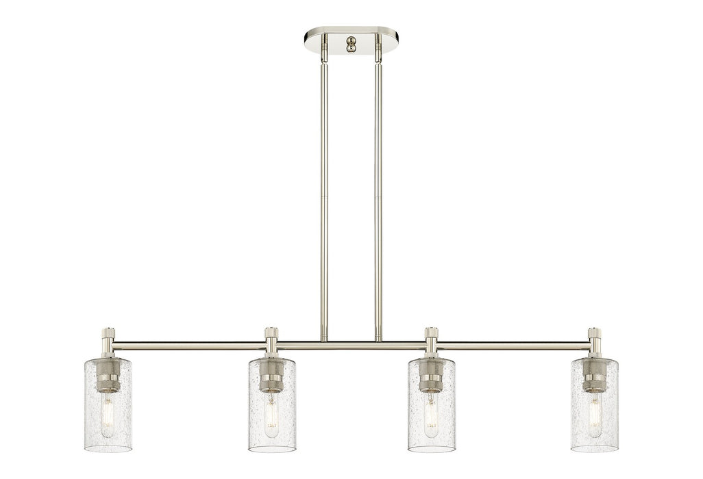 Innovations 434-4I-PN-G434-7SDY LED Island Pendant, Polished Nickel