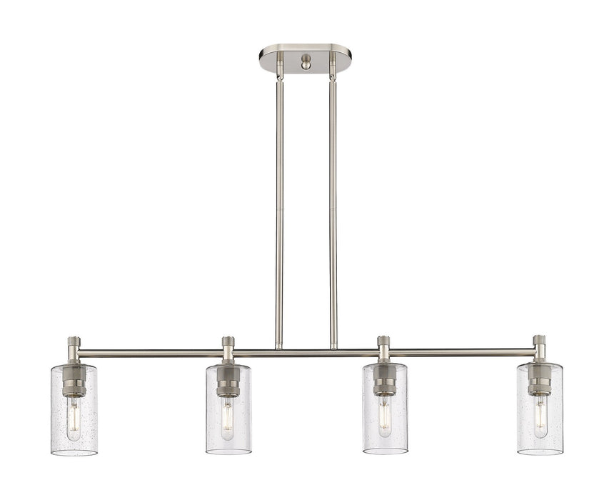 Innovations 434-4I-SN-G434-7SDY LED Island Pendant, Satin Nickel