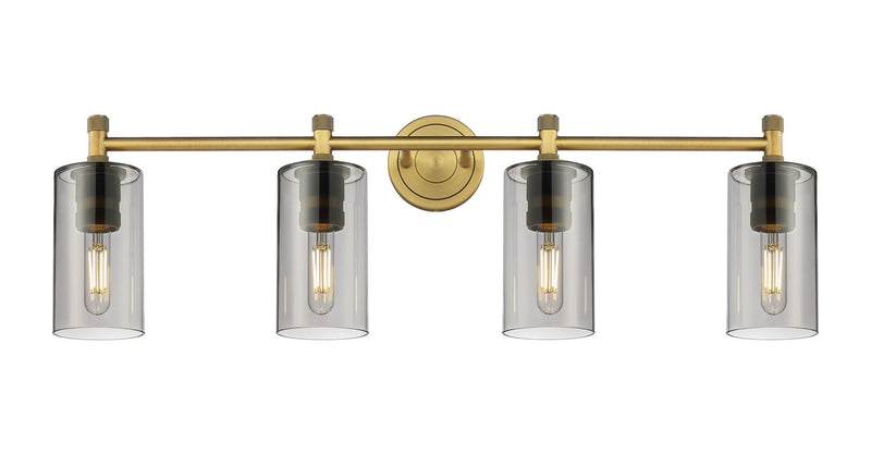 Innovations 434-4W-BB-G434-7SM LED Bath Vanity, Brushed Brass