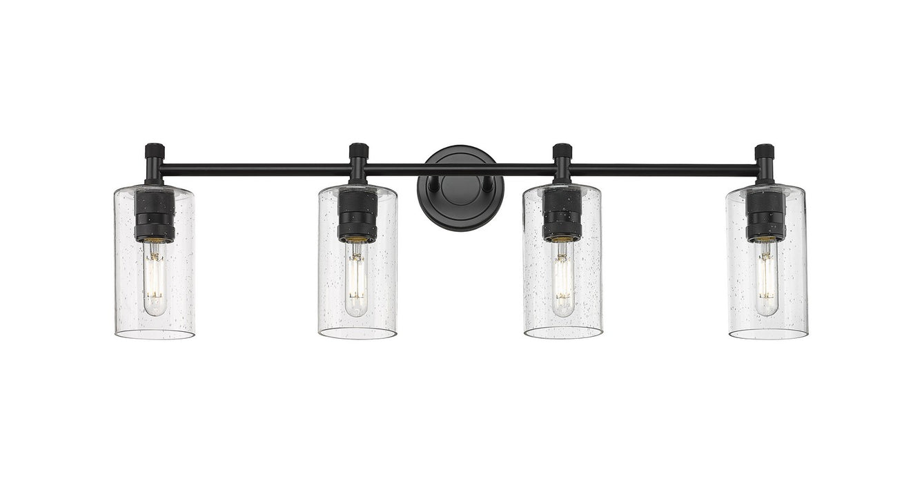 Innovations 434-4W-BK-G434-7SDY LED Bath Vanity, Matte Black