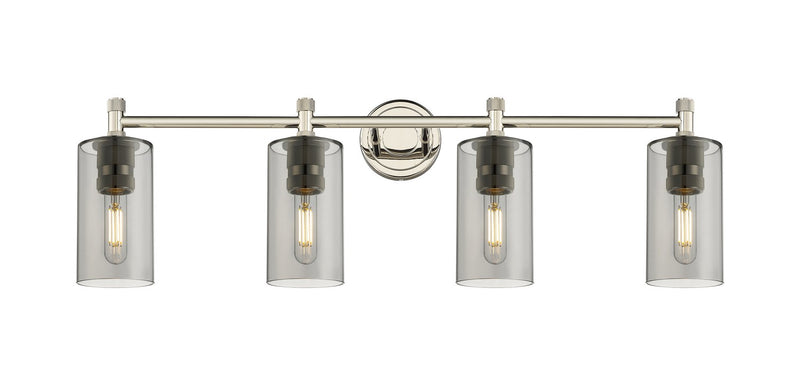 Innovations 434-4W-PN-G434-7SM LED Bath Vanity, Polished Nickel