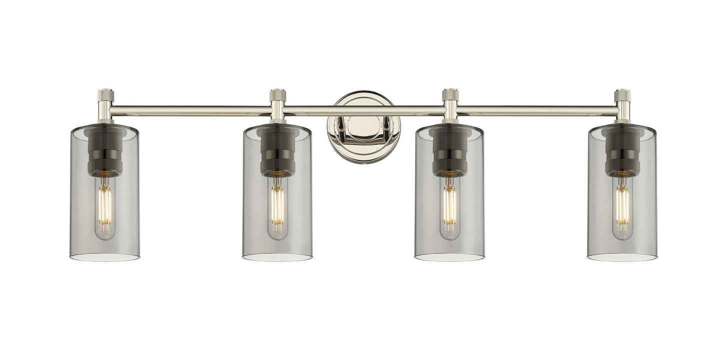 Innovations 434-4W-PN-G434-7SM LED Bath Vanity, Polished Nickel