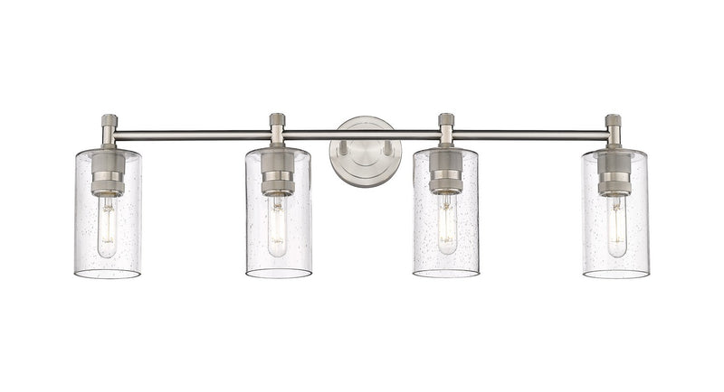 Innovations 434-4W-SN-G434-7SDY LED Bath Vanity, Satin Nickel
