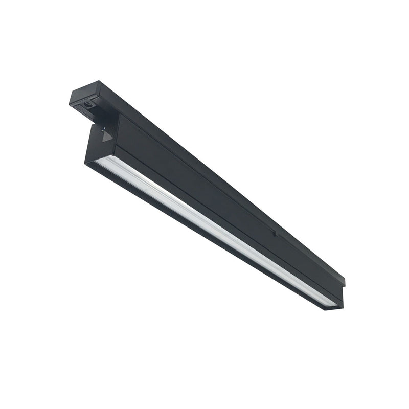 Nora Lighting NTE-LIN4TWB 4' T-Line LED Track Head, Tw, Black