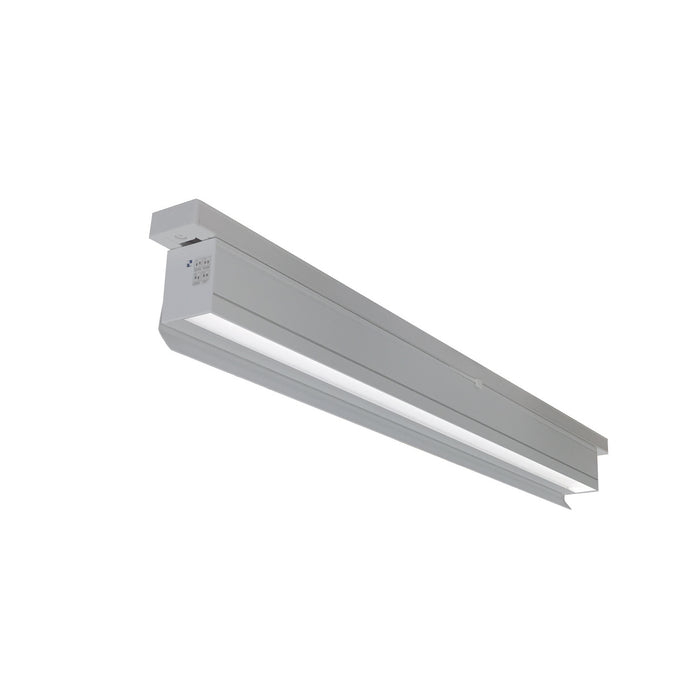 Nora Lighting NTE-LIN4VISS 4' Visor For T-Line Track,, Silver