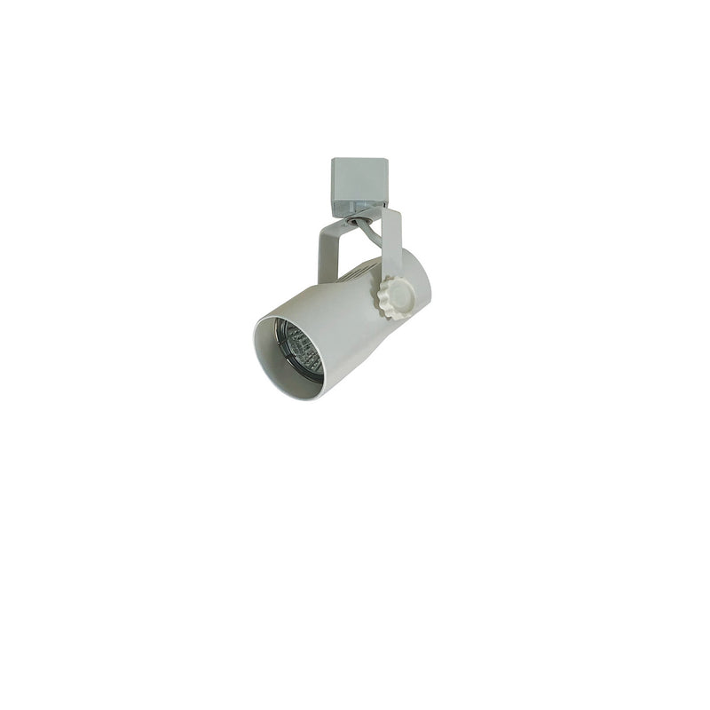 Nora Lighting NTH-695W/J Telescop Track Head, Line Voltage, Mr16 Gu10, J-Style, White