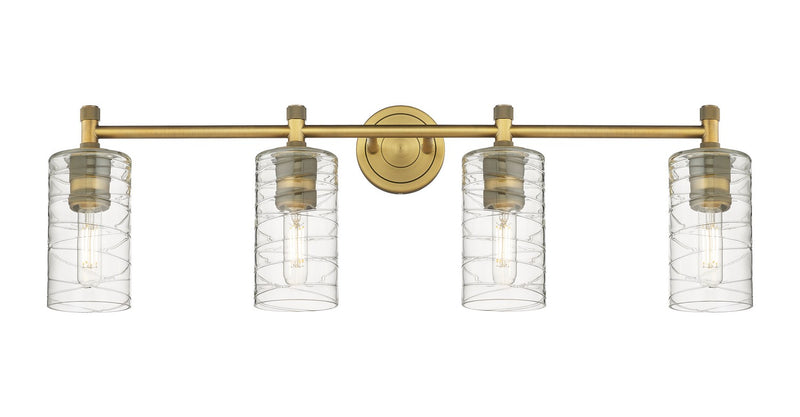 Innovations 434-4W-BB-G434-7DE LED Bath Vanity, Brushed Brass