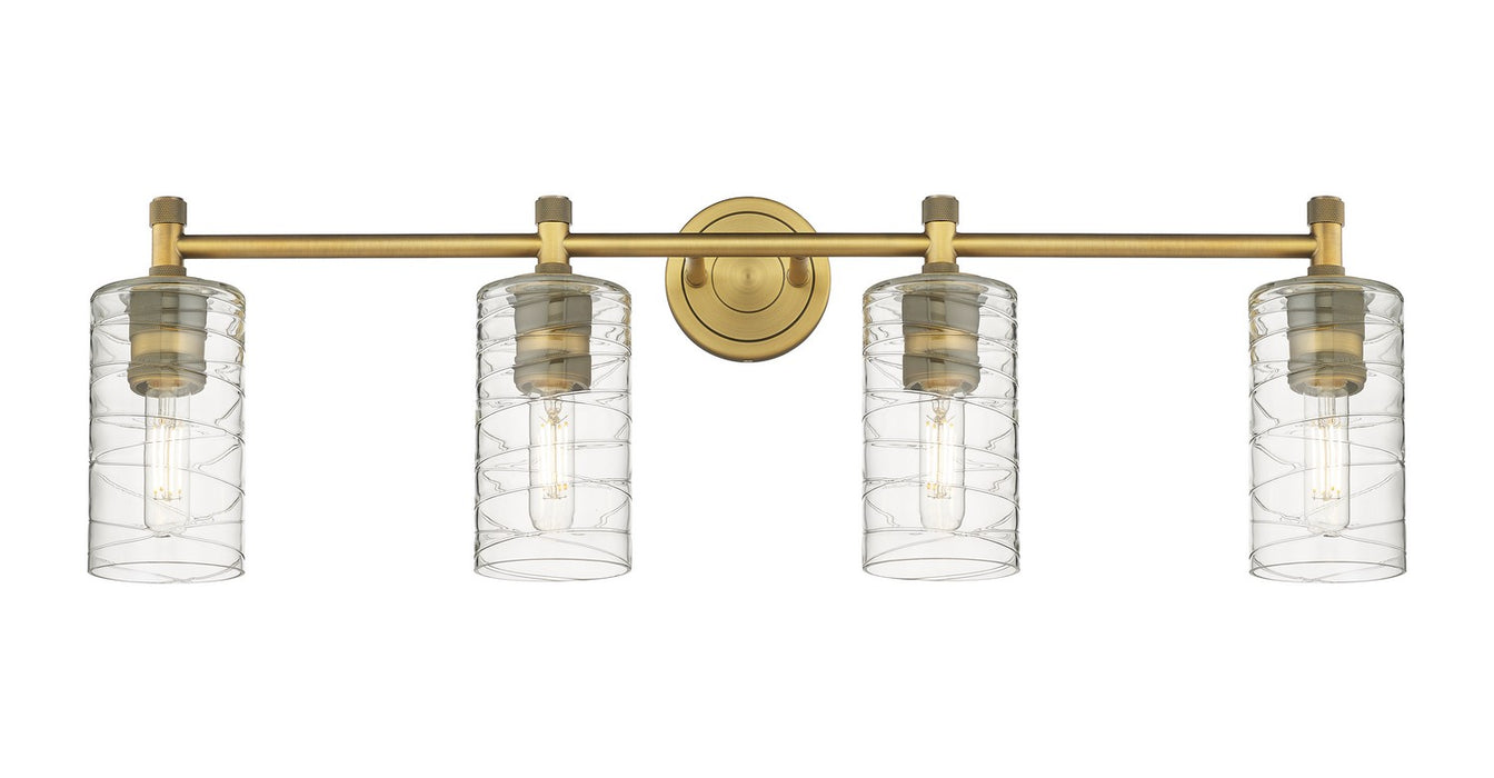 Innovations 434-4W-BB-G434-7DE LED Bath Vanity, Brushed Brass