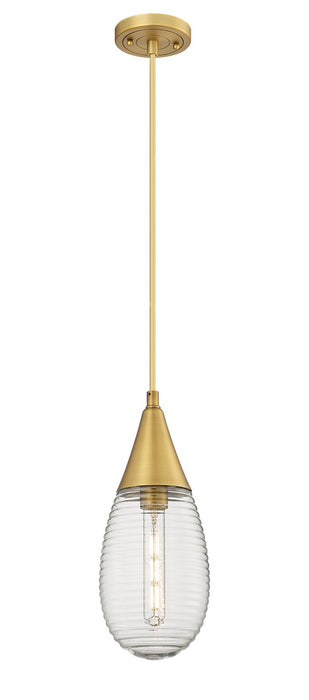 Innovations 450-1P-BB-G450-6SCL LED Pendant, Brushed Brass