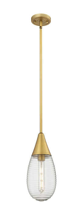 Innovations 450-1S-BB-G450-6SCL LED Pendant, Brushed Brass