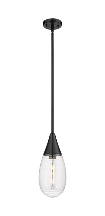 Innovations 450-1S-BK-G450-6SCL LED Pendant, Matte Black