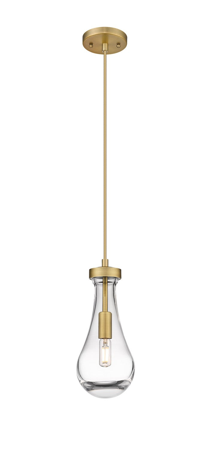 Innovations 451-1P-BB-G451-5CL LED Pendant, Brushed Brass