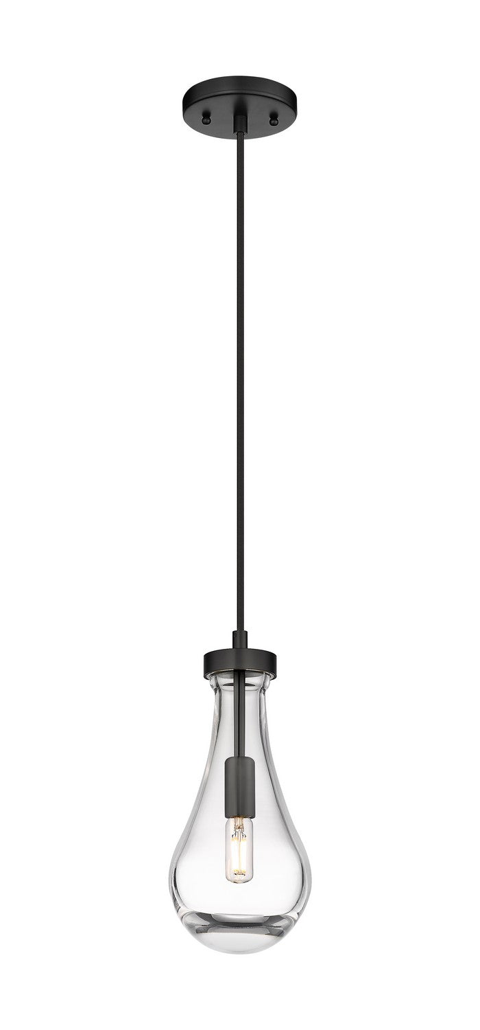 Innovations 451-1P-BK-G451-5CL LED Pendant, Matte Black