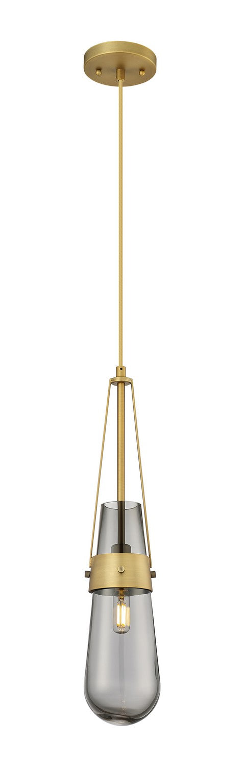 Innovations 452-1P-BB-G452-4SM LED Pendant, Brushed Brass