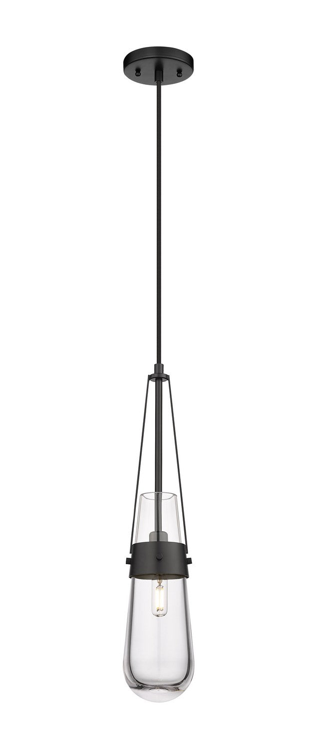 Innovations 452-1P-BK-G452-4CL LED Pendant, Matte Black